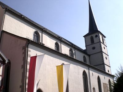 Katholische Kirche in Bischofsheim Rhn